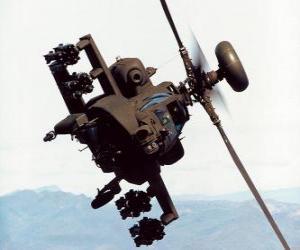 yapboz Mücadele helikopter